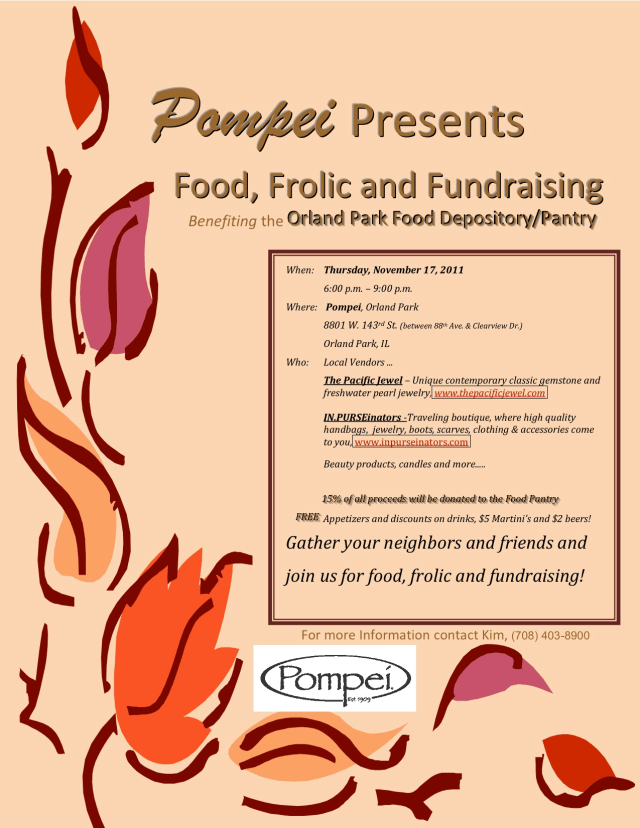 Pompei Fall Fundraiser II